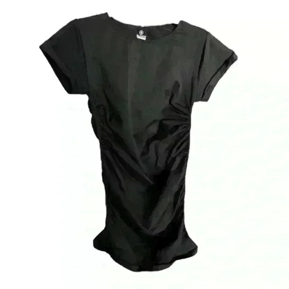 Blanqi Everyday Maternity Cap Sleeve Crew Neck Dress Size L/XL - Picture 4 of 6